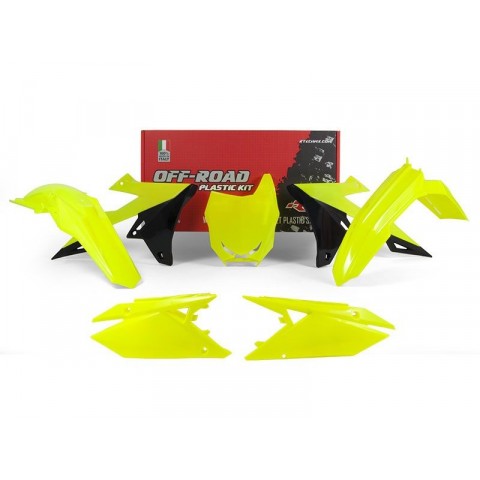 Kit Plastique Racetech Jaune Fluonoir Suzuki Rm Z450