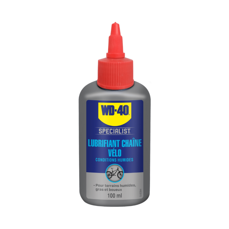 Spray Lubrifiant Chaîne Vélo Toutes Conditions WD 40 Specialist® 250ml