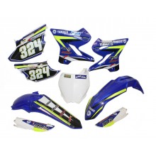 Kit Plastique Racetech Jaune Fluo Husqvarna